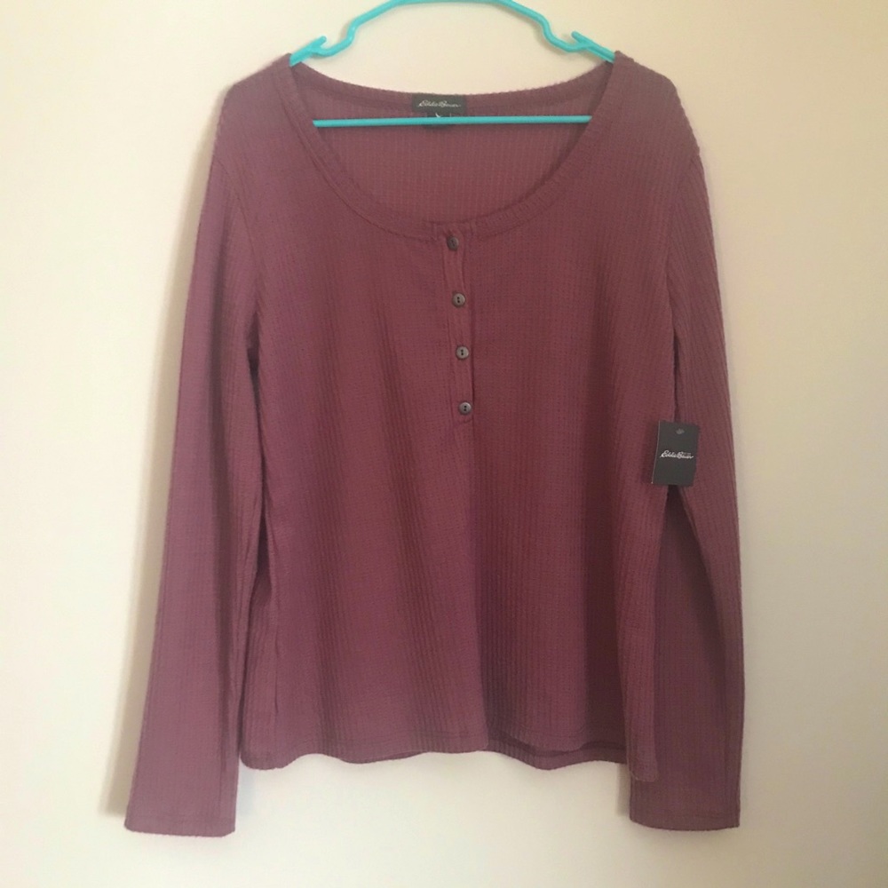 Eddie Bauer Long-Sleeve Thermal Henley